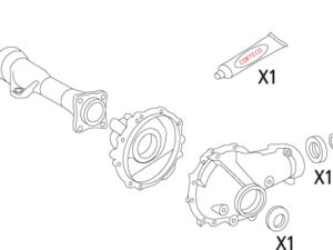 19536187 - Gasket Set, differential - 19536187