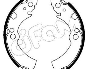 153-272 - Brake Shoe Set - 153-272