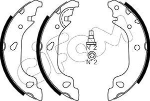 153-080 - Brake Shoe Set - 153-080