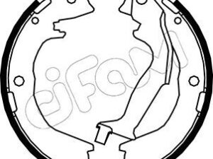 153-231 - Brake Shoe Set, parking brake - 153-231