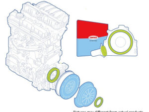 19134541 - Shaft Seal Set, clutch - 19134541