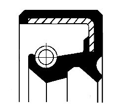 19036835B - Shaft Seal, crankshaft - 19036835b