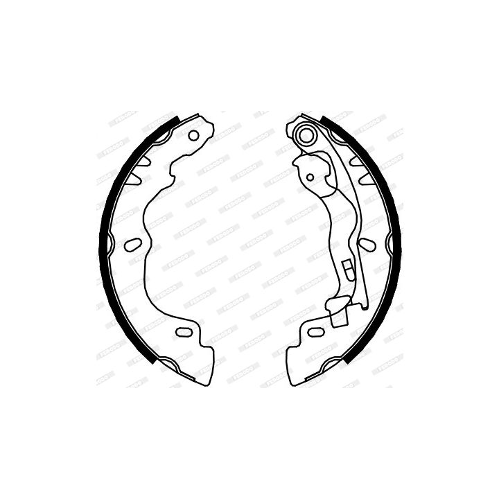 153-098 - Brake Shoe Set - 153-098