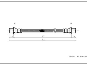19032589 - Brake Hose - 19032589