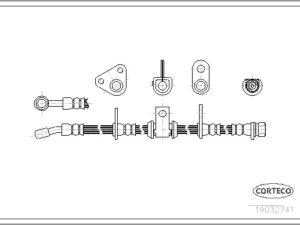 19032741 - Brake Hose - 19032741
