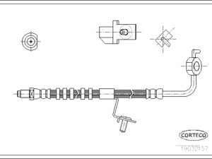 19032157 Brake Hose - 19032157