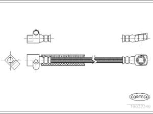 19032346 Brake Hose - 19032346