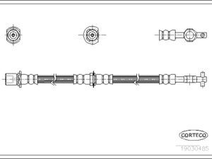 19030485 - Brake Hose - 19030485
