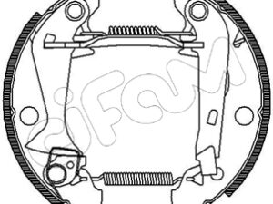 151-043 - Brake Shoe Set - 151-043