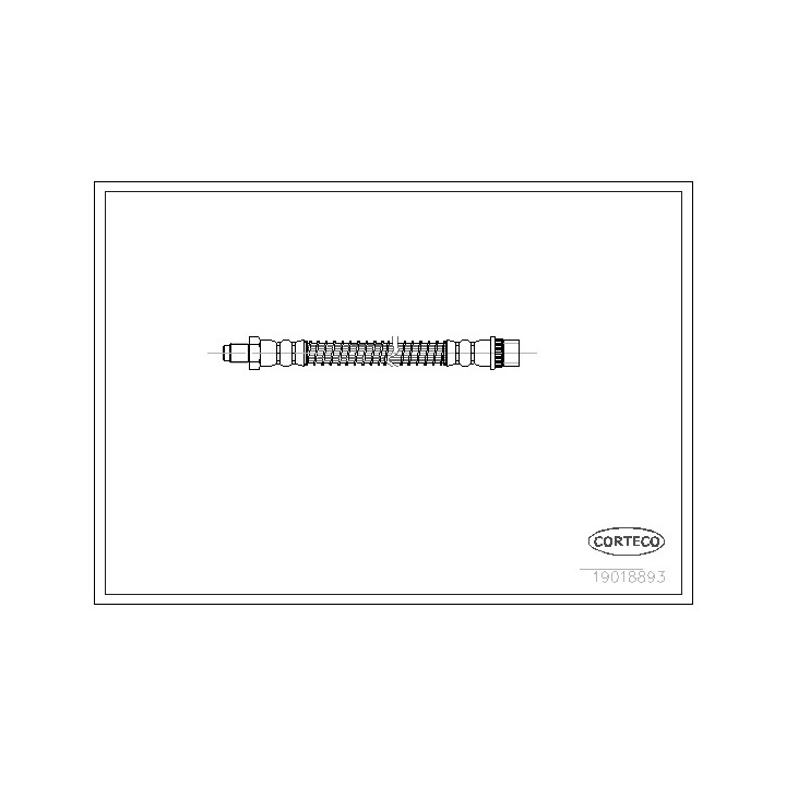 19018893 - Brake Hose - 19018893