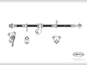 19032273 - Brake Hose - 19032273