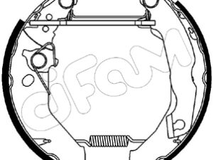 151-027 - Brake Shoe Set - 151-027