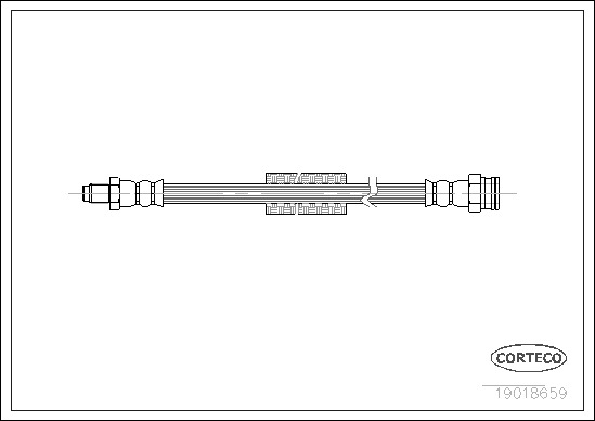 19018659 - Brake Hose - 19018659
