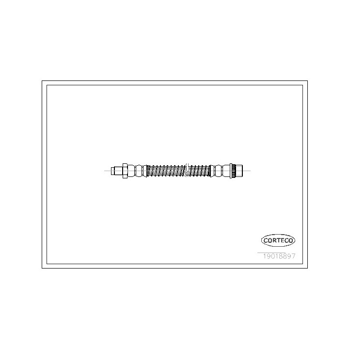 19018897 - Brake Hose - 19018897