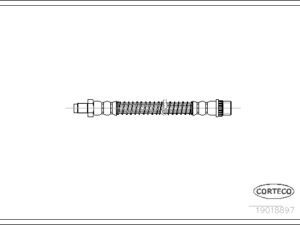 19018897 - Brake Hose - 19018897