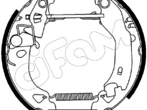 151-052 - Brake Shoe Set - 151-052