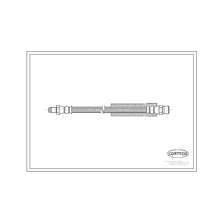 19018507 - Brake Hose - 19018507