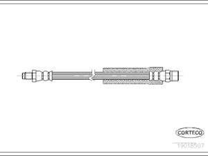 19018507 - Brake Hose - 19018507
