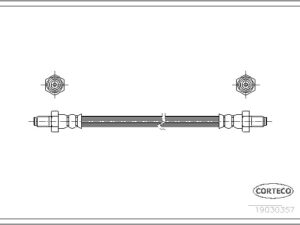 19030357 - Brake Hose - 19030357