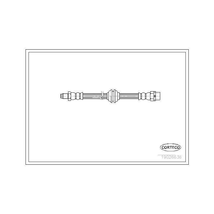 19026636 - Brake Hose - 19026636