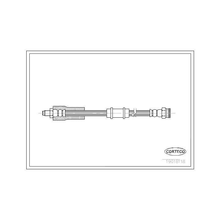 19018118 - Brake Hose - 19018118
