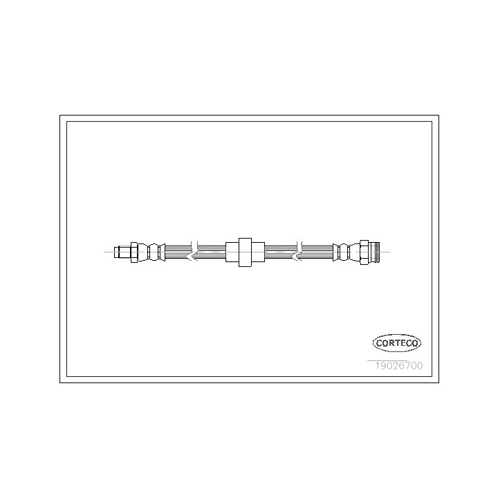19026700 - Brake Hose - 19026700