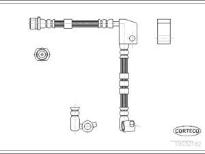 19032182 - Brake Hose - 19032182