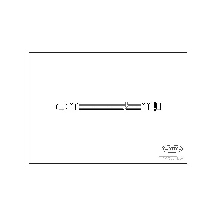 19020688 Brake Hose - 19020688
