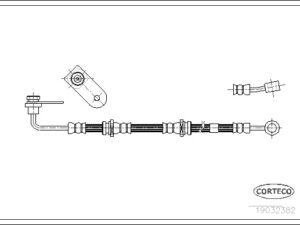 19032382 - Brake Hose - 19032382