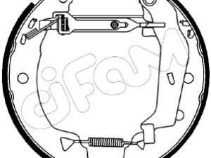 151-016 - Brake Shoe Set - 151-016