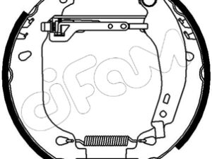 151-020 - Brake Shoe Set - 151-020