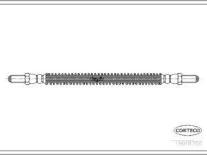 19018756 - Brake Hose - 19018756