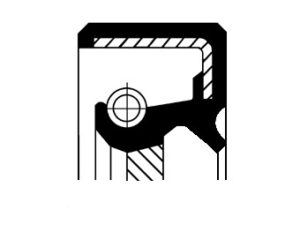 19027835B - Shaft Seal, crankshaft - 19027835b