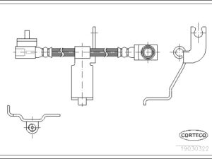 19030322 - Brake Hose - 19030322