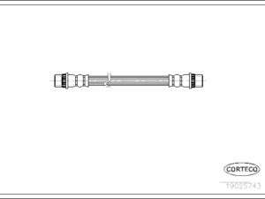 19025743 - Brake Hose - 19025743