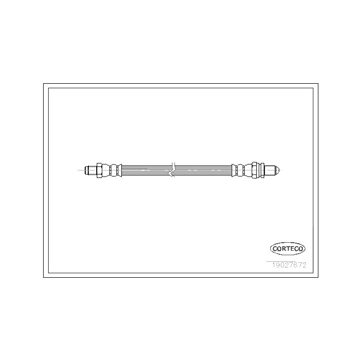 19027672 - Brake Hose - 19027672
