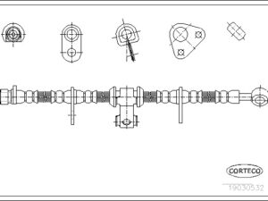 19030532 - Brake Hose - 19030532