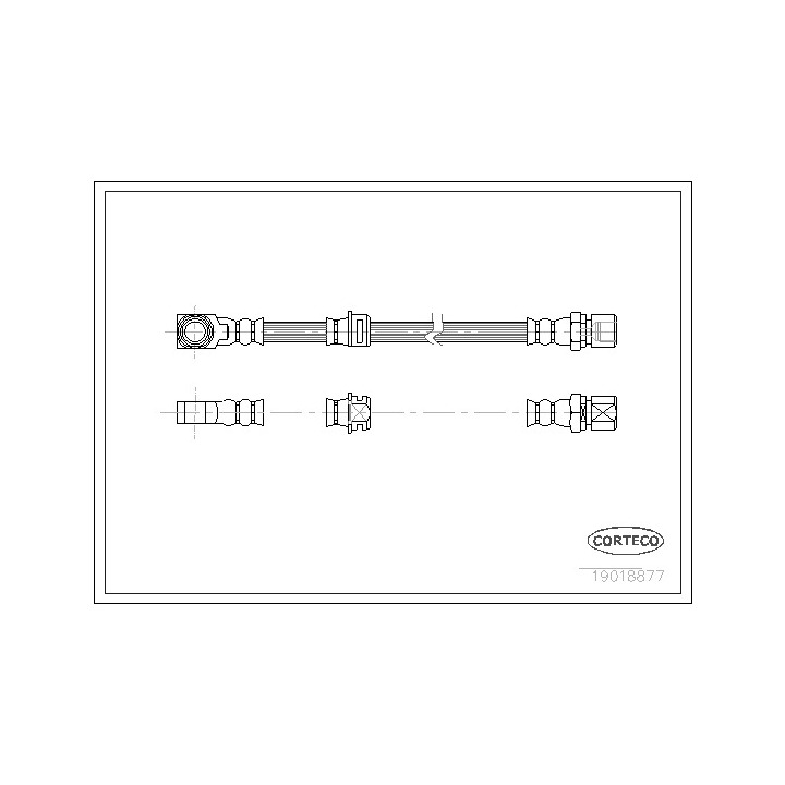 19018877 - Brake Hose - 19018877