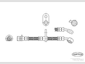19032582 - Brake Hose - 19032582