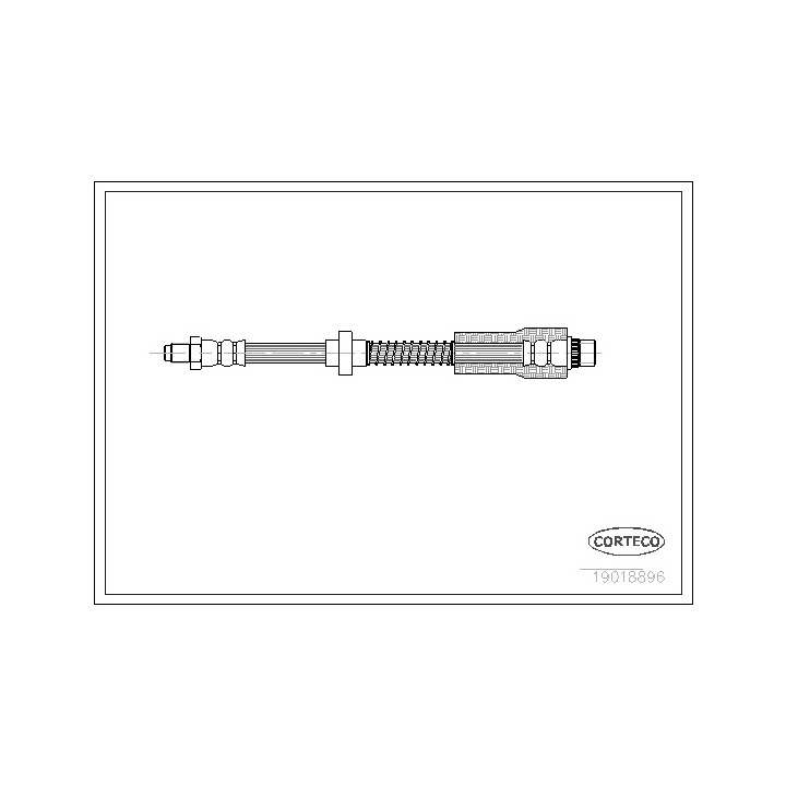 19018896 - Brake Hose - 19018896