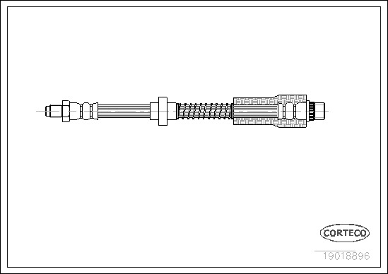 19018896 - Brake Hose - 19018896