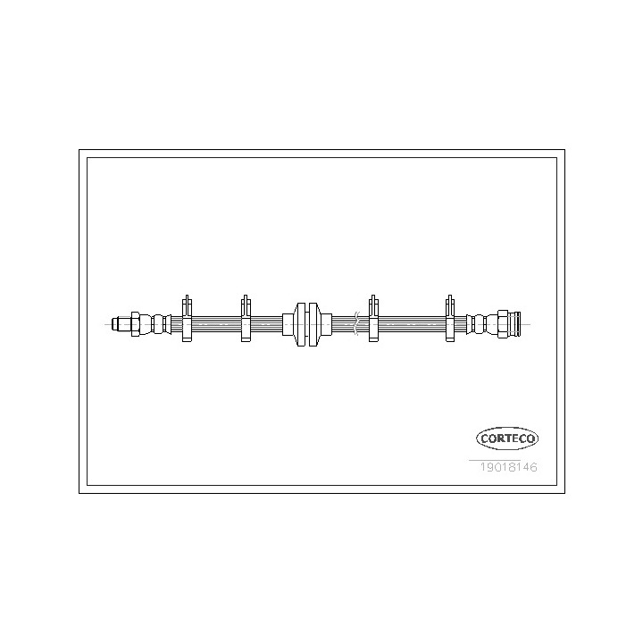 19018146 - Brake Hose - 19018146