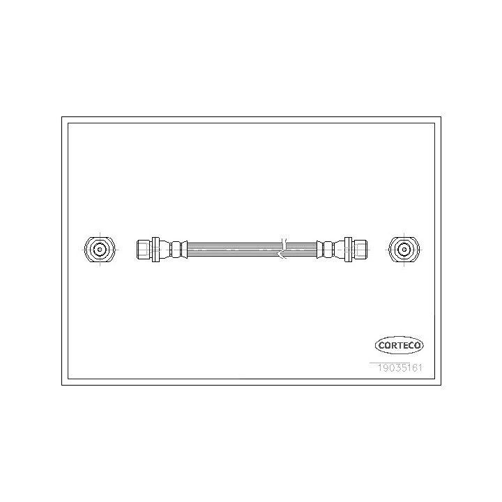 19036131 - Brake Hose - 19036131