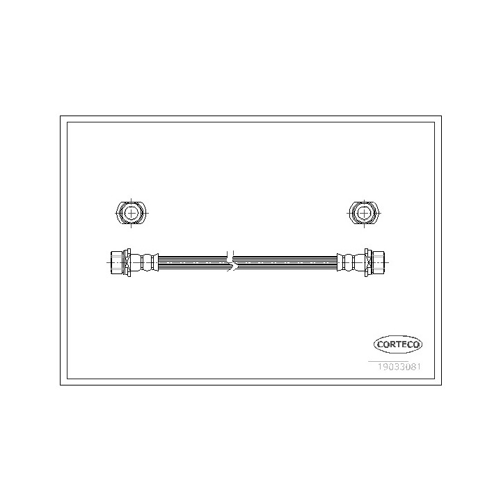 19033081 - Brake Hose - 19033081