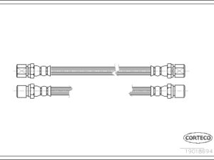 19018694 - Brake Hose - 19018694