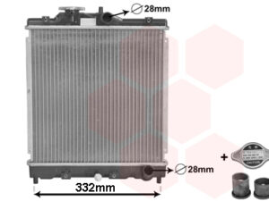 25002031 - Radiator, engine cooling - 25002031