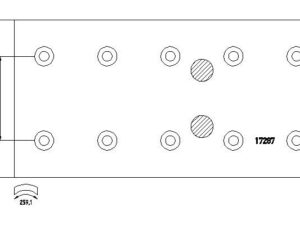 1728706 - Brake Lining Kit, drum brake - 1728706