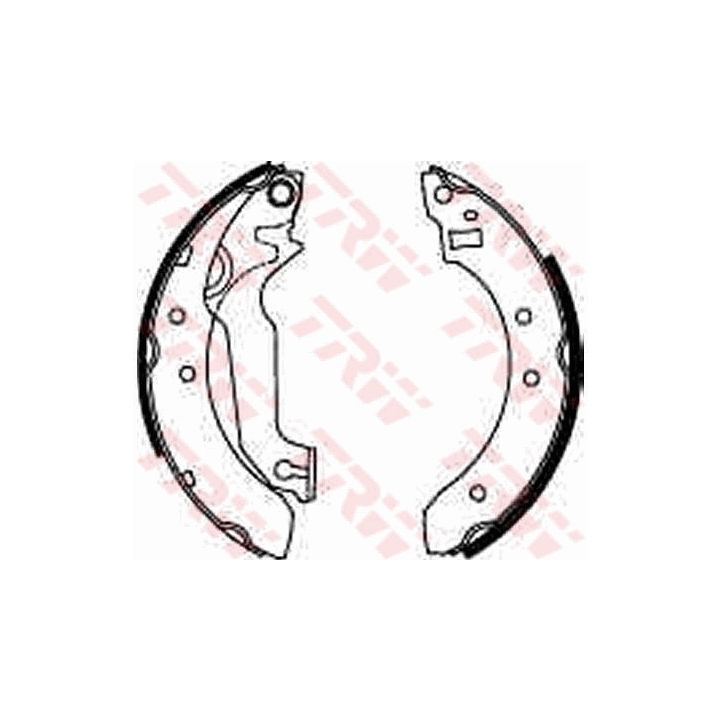 153-106 - Brake Shoe Set - 153-106