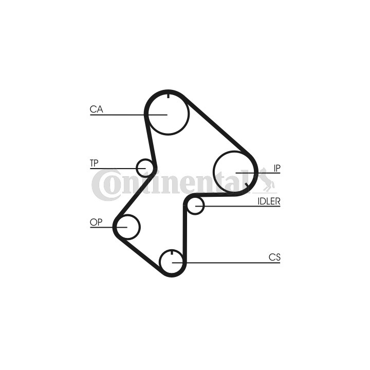 153 AH 25 - Timing Belt - 153-ah-25