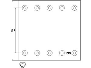 1909443 - Brake Lining Kit, drum brake - 1909443